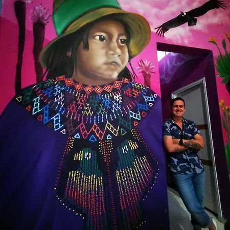 Lienzo Hostel And Mural Art Museum Popayan Kültér fotó